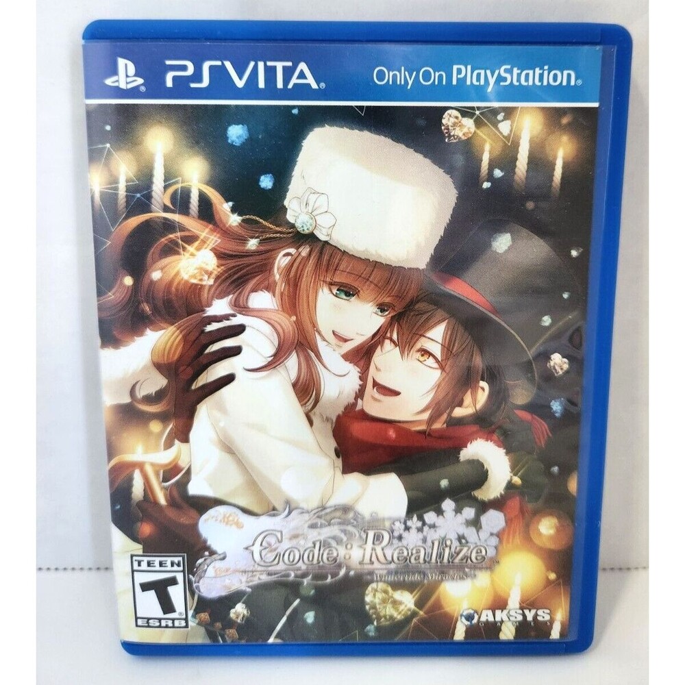 CASE ONLY Code Realize Wintertide Miracles PS Vita No Manual No Game